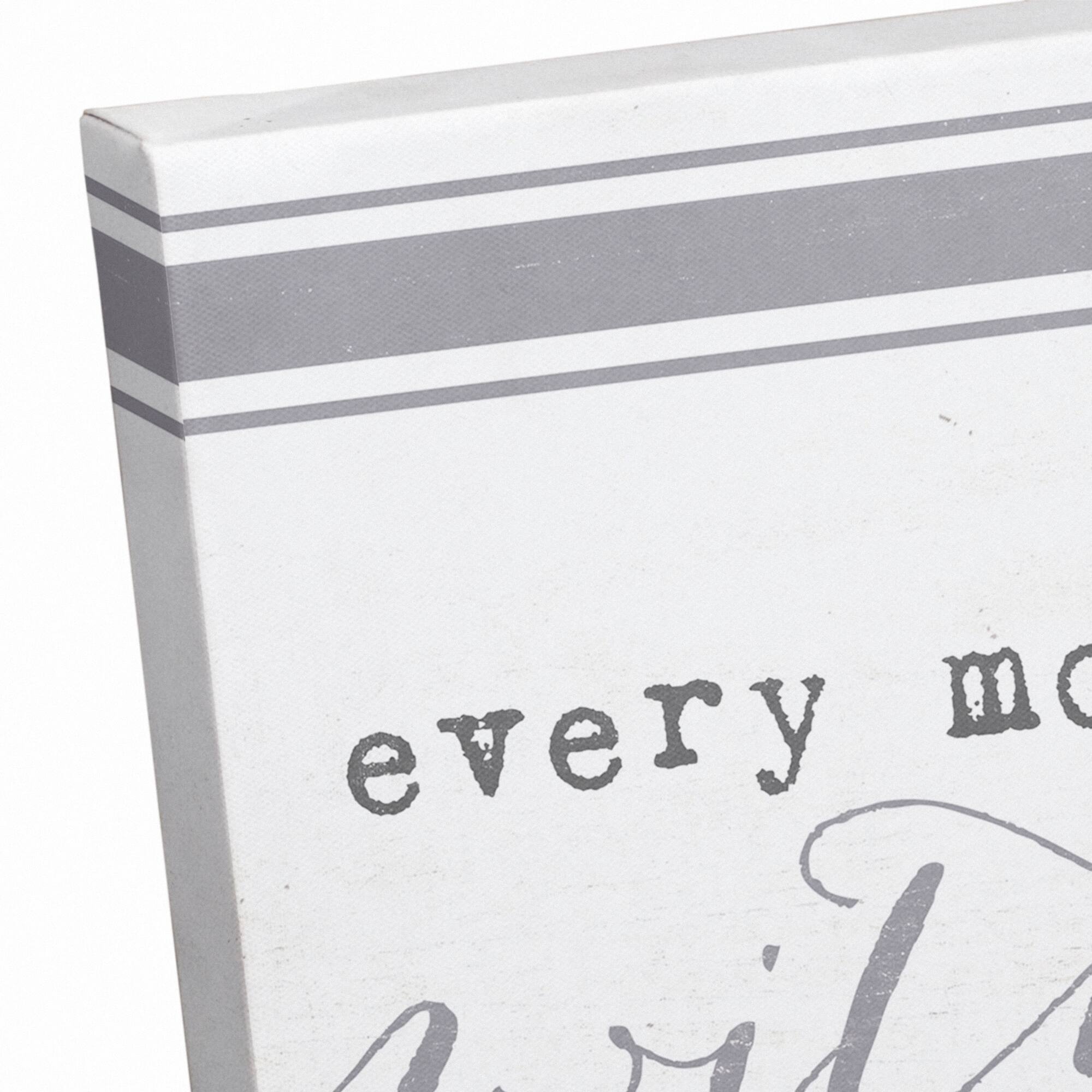 Every Moment Spent With You 11" x 14" Canvas Wall Art
